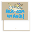 Postal "Feliç com un anís!