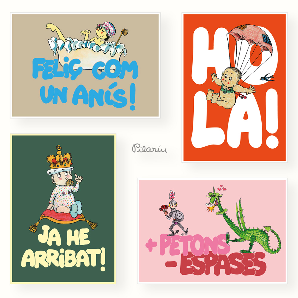 Postal "Ja he arribat!"