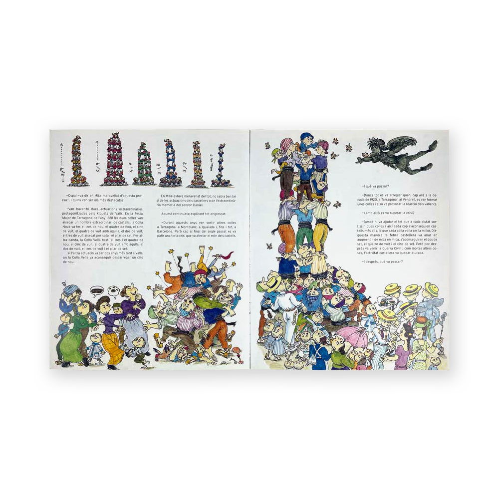 Petita història dels castellers