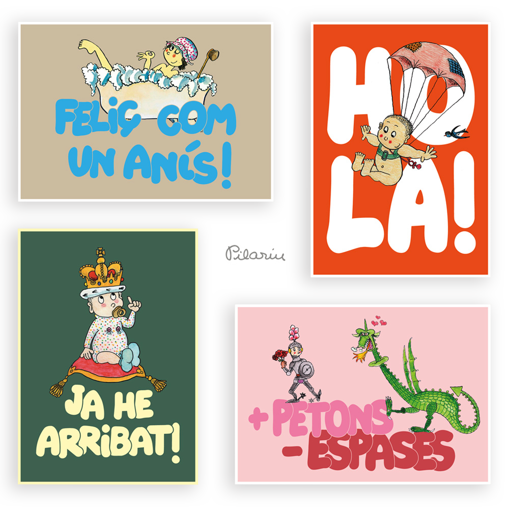 Postal "Ja he arribat!"
