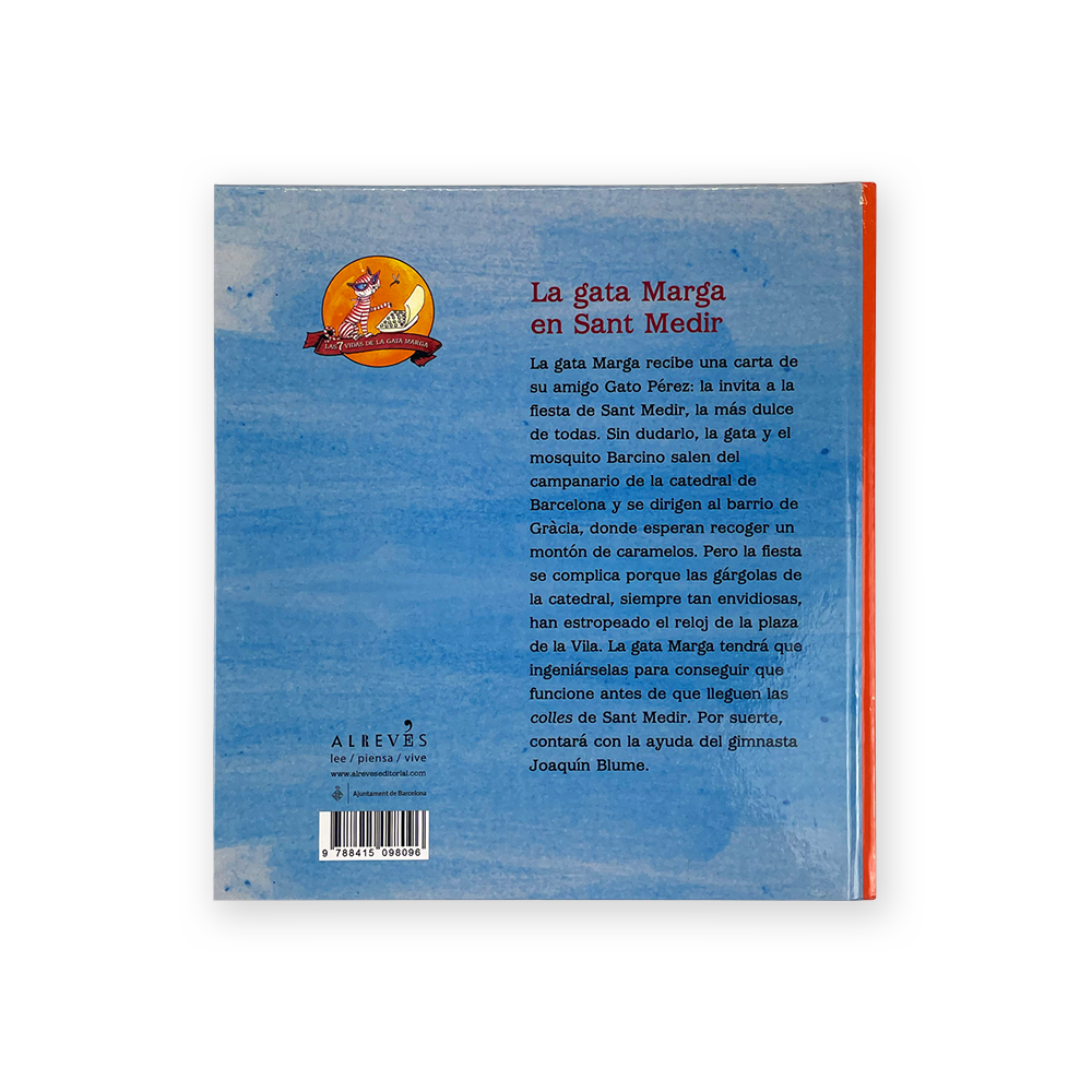 La gata Marga en Sant Medir 