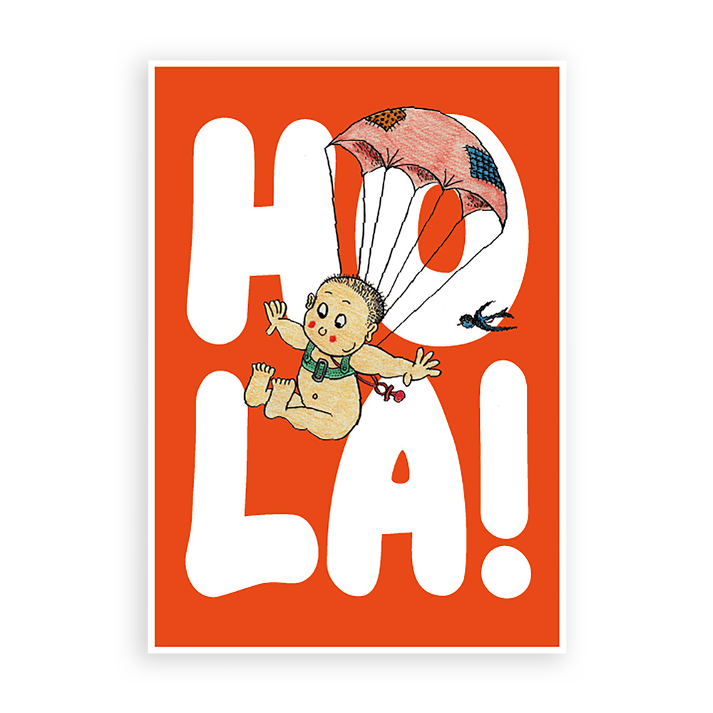 [PLRN456] Postal "Hola!"