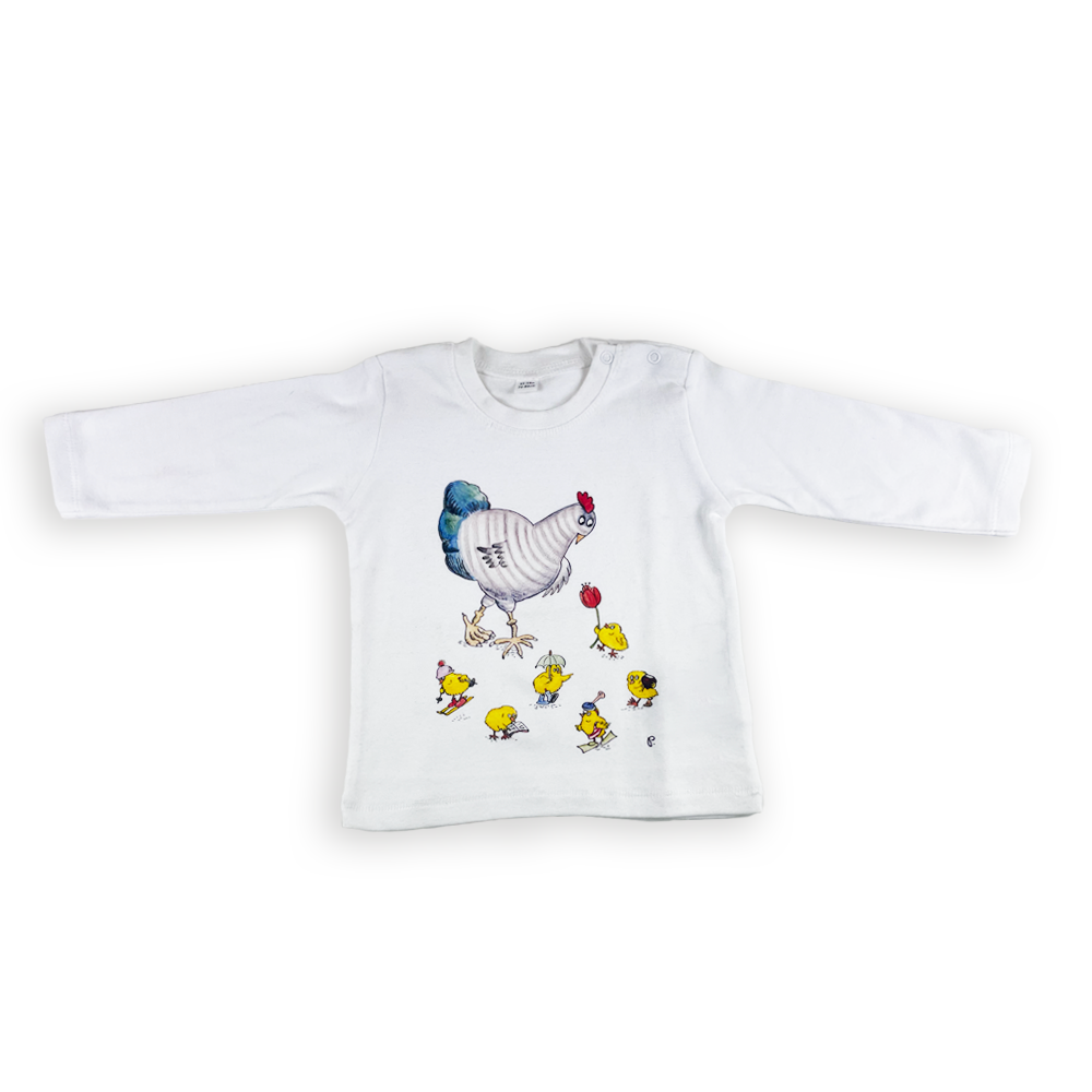 [PLRN4790612] Samarreta Gallina i Pollets Infantil (6 - 12 mesos)