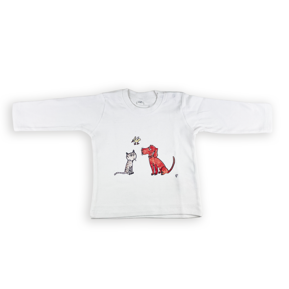 [PLRN4800612] Samarreta Gat i Gos Infantil (6 - 12 mesos)