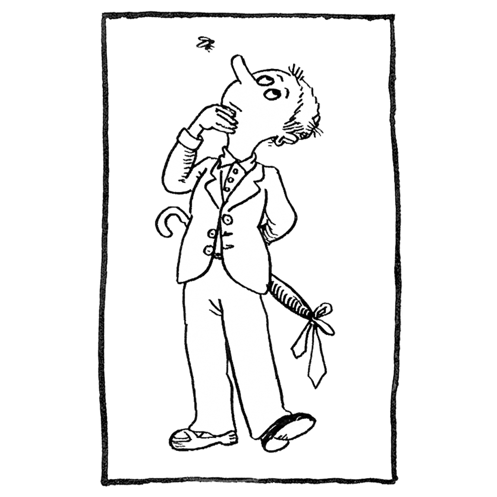 Auca personalitzada en blanc i negre