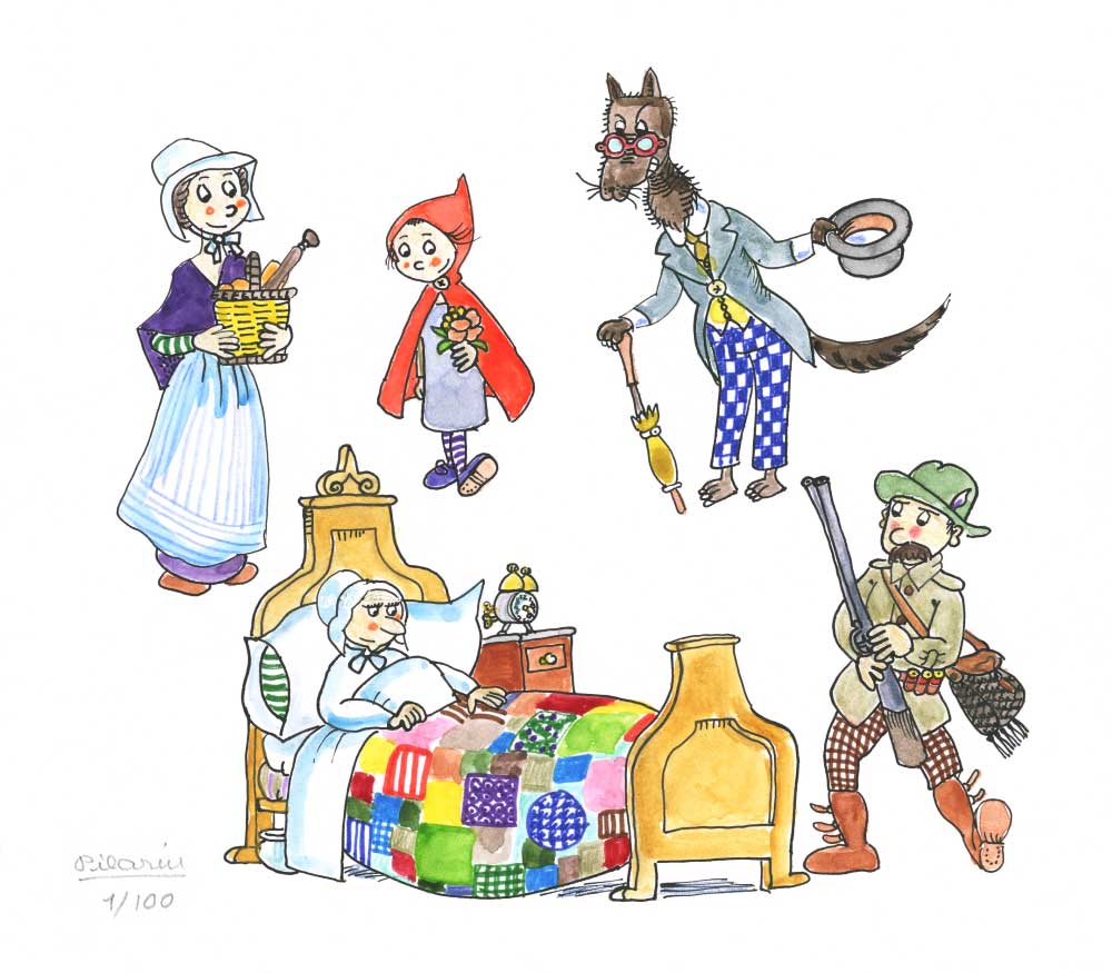 Personatges de La Caputxeta