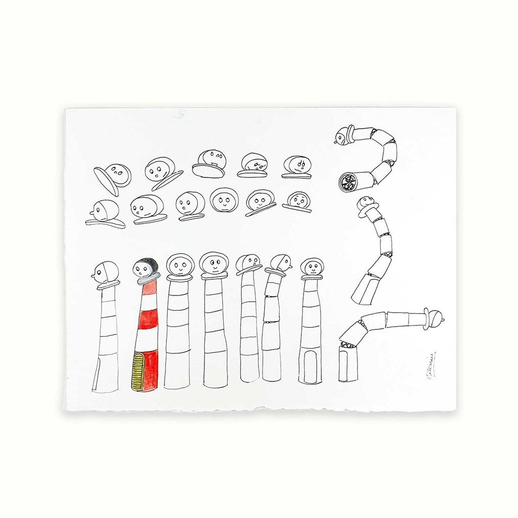 Els caps del far (L'illa del far)