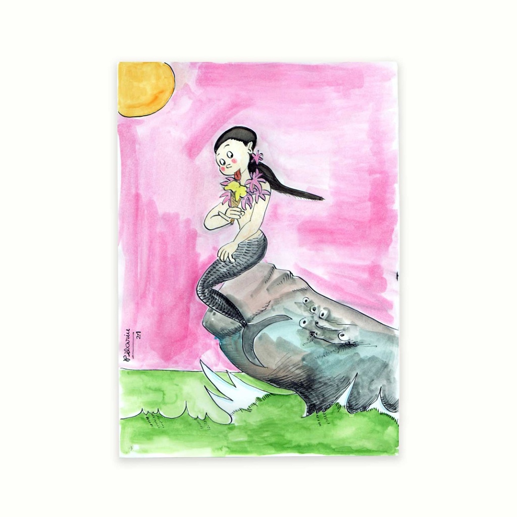 La sirena i el gelat
