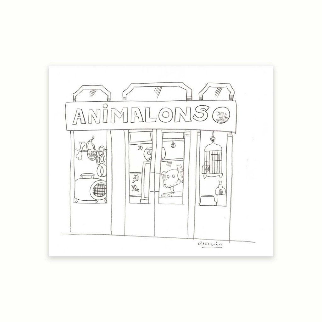 Animalons (en llàpis)