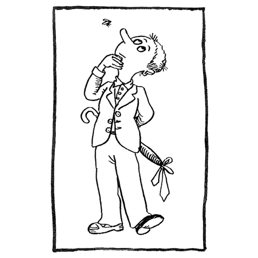 Auca personalitzada en blanc i negre