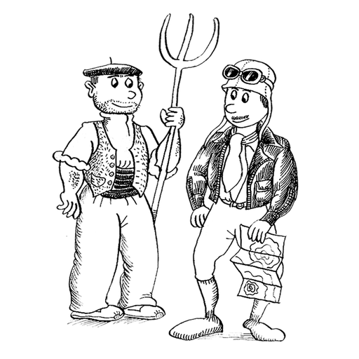 Original personalitzat en blanc i negre