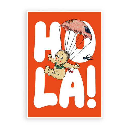 [PLRN456] Postal "Hola!"