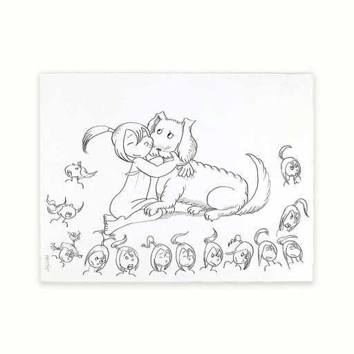 [PLRN0257] La nena amb el gos (L'illa del far)