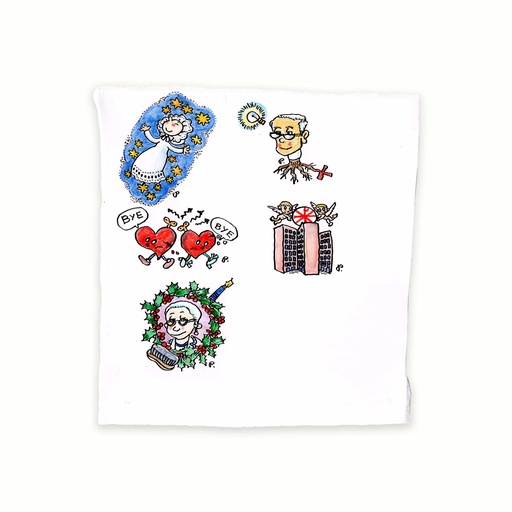 [PLRN0335] Conjunt de 5 dibuixos originals